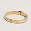 View: Back, Mini Clic Chaine d'Ancre Hermès Sellier bracelet
