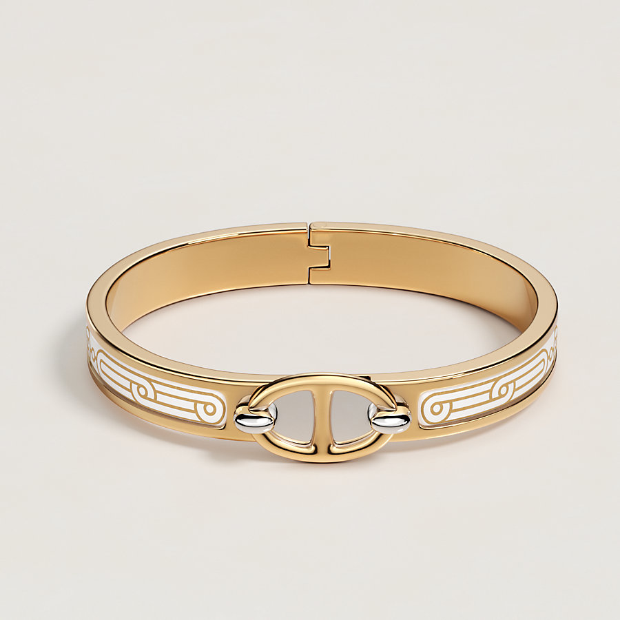 Mini Clic Chaine d'Ancre Hermès Sellier bracelet