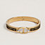 View: front, Mini Clic Chaine d'Ancre Hermès Sellier bracelet