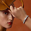 View: Worn, Mini Clic Kelly Petits Coeurs bracelet