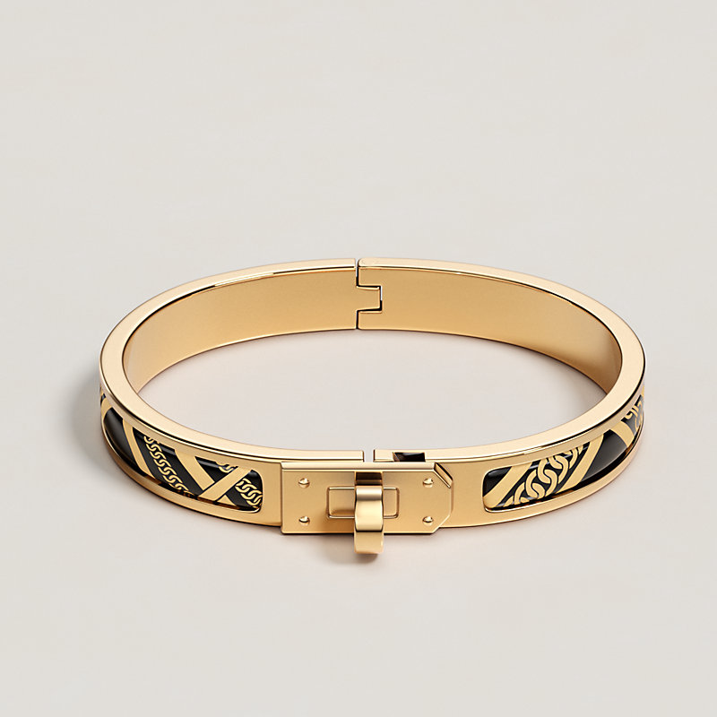 Mini Clic Kelly Tartan & Chaines bracelet