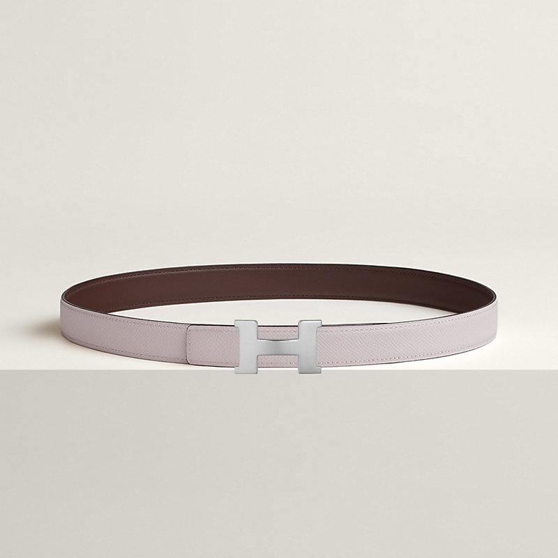 Mini Constance belt buckle & Reversible leather strap 24 mm