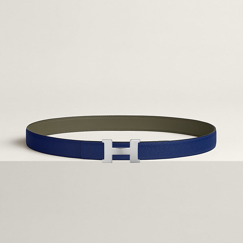 Mini Constance belt buckle & Reversible leather strap 24 mm