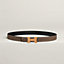 View: , Mini Constance Guillochee belt buckle & Reversible leather strap 24 mm