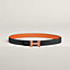 View: , Mini Constance Guillochee belt buckle & Reversible leather strap 24 mm