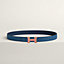 View: , Mini Constance Guillochee belt buckle & Reversible leather strap 24 mm