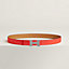 View: , Mini Constance Guillochee belt buckle & Reversible leather strap 24 mm