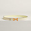 View: , Mini Constance Guillochee belt buckle & Reversible leather strap 24 mm