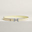 View: , Mini Constance Guillochee belt buckle & Reversible leather strap 24 mm