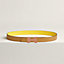 View: , Mini Constance Guillochee belt buckle & Reversible leather strap 24 mm
