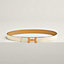View: , Mini Constance Guillochee belt buckle & Reversible leather strap 24 mm