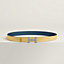 View: , Mini Constance Guillochee belt buckle & Reversible leather strap 24 mm