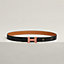 视图: , Mini Constance Guillochee皮带扣 & Hermès sur Mer双面皮腰带24毫米