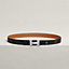 View: , Mini Constance Martelee belt buckle & Hermès sur Mer reversible leather strap 24 mm