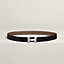 View: , Mini Constance Martelee belt buckle & Reversible leather strap 24 mm