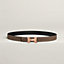 View: , Mini Constance Martelee belt buckle & Reversible leather strap 24 mm