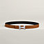 View: , Mini Constance Martelee belt buckle & Reversible leather strap 24 mm