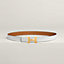 View: , Mini Constance Martelee belt buckle & Reversible leather strap 24 mm