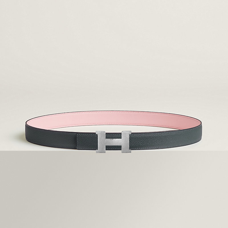 Mini Constance Martelee belt buckle & Reversible leather strap 24 mm
