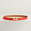 View: , Mini Constance Martelee belt buckle & Reversible leather strap 24 mm