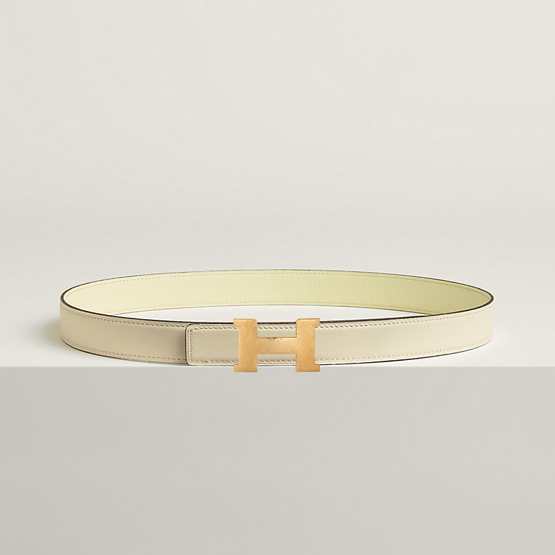 Mini Constance Martelee belt buckle & Reversible leather strap 24 mm