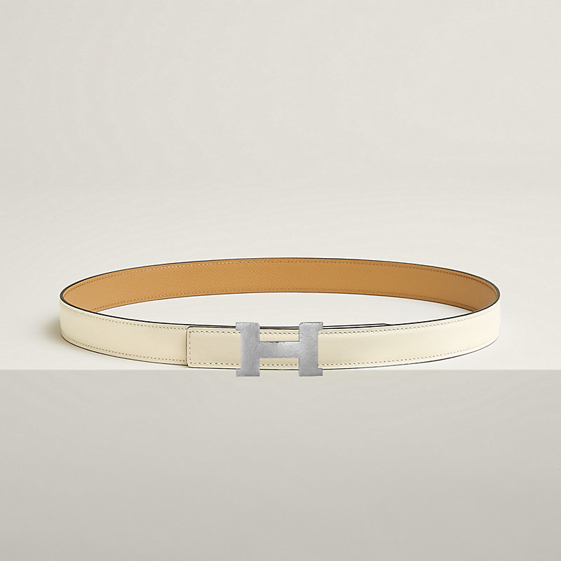 Mini Constance Martelee belt buckle & Reversible leather strap 24 mm