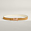 View: , Mini Constance Martelee belt buckle & Reversible leather strap 24 mm