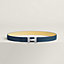 View: , Mini Constance Martelee belt buckle & Reversible leather strap 24 mm