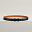 View: , Mini Constance So Black belt buckle & Hermès sur Mer reversible leather strap 24 mm