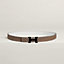 View: , Mini Constance So Black belt buckle & Reversible leather strap 24 mm
