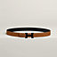 View: , Mini Constance So Black belt buckle & Reversible leather strap 24 mm