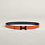 View: , Mini Constance So Black belt buckle & Reversible leather strap 24 mm
