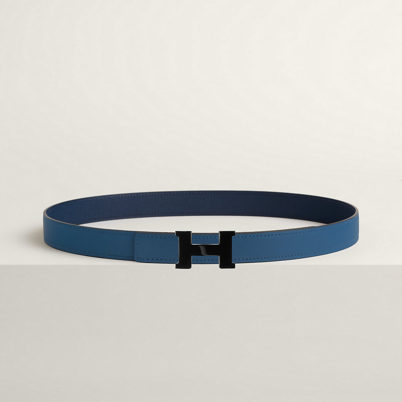Mini Constance So Black belt buckle & Reversible leather strap 24 mm