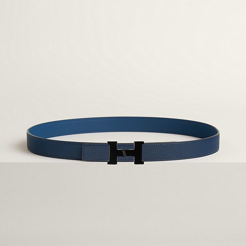 Mini Constance So Black belt buckle & Reversible leather strap 24 mm