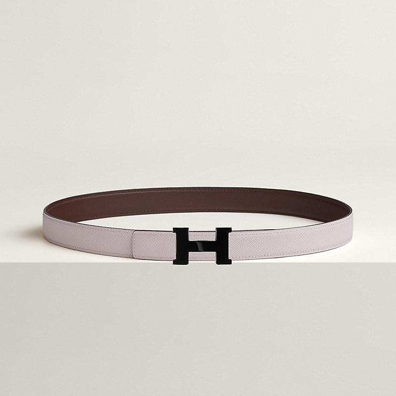 Mini Constance So Black belt buckle & Reversible leather strap 24 mm