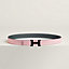 Mini Constance So Black belt buckle & Reversible leather strap 24 mm, view 1 of 2