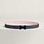 Mini Constance So Black belt buckle & Reversible leather strap 24 mm, view 2 of 2