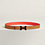 View: , Mini Constance So Black belt buckle & Reversible leather strap 24 mm