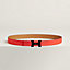 View: , Mini Constance So Black belt buckle & Reversible leather strap 24 mm