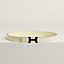 View: , Mini Constance So Black belt buckle & Reversible leather strap 24 mm