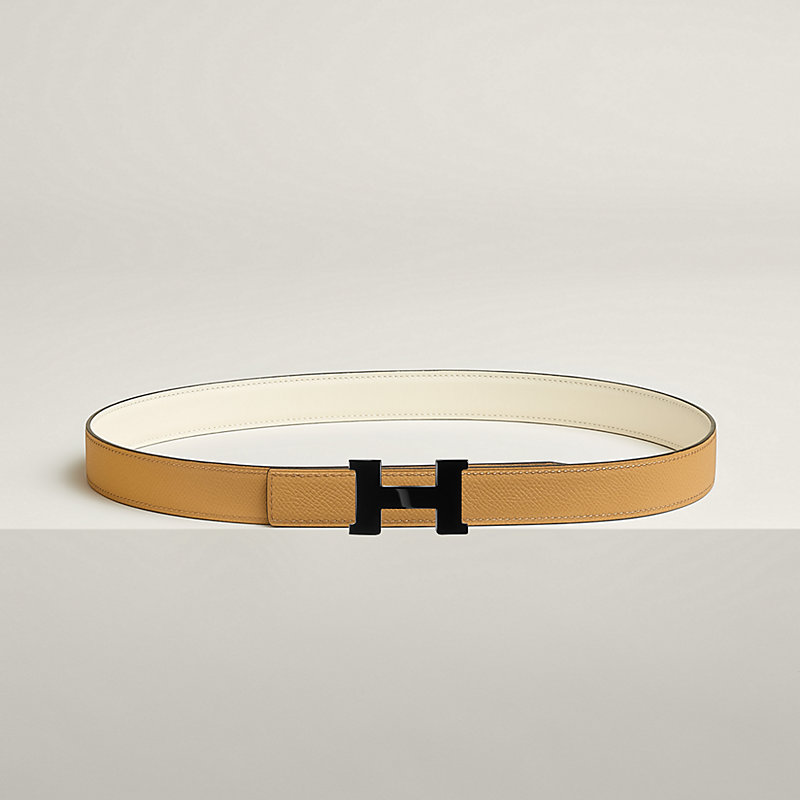 Mini Constance So Black belt buckle & Reversible leather strap 24 mm