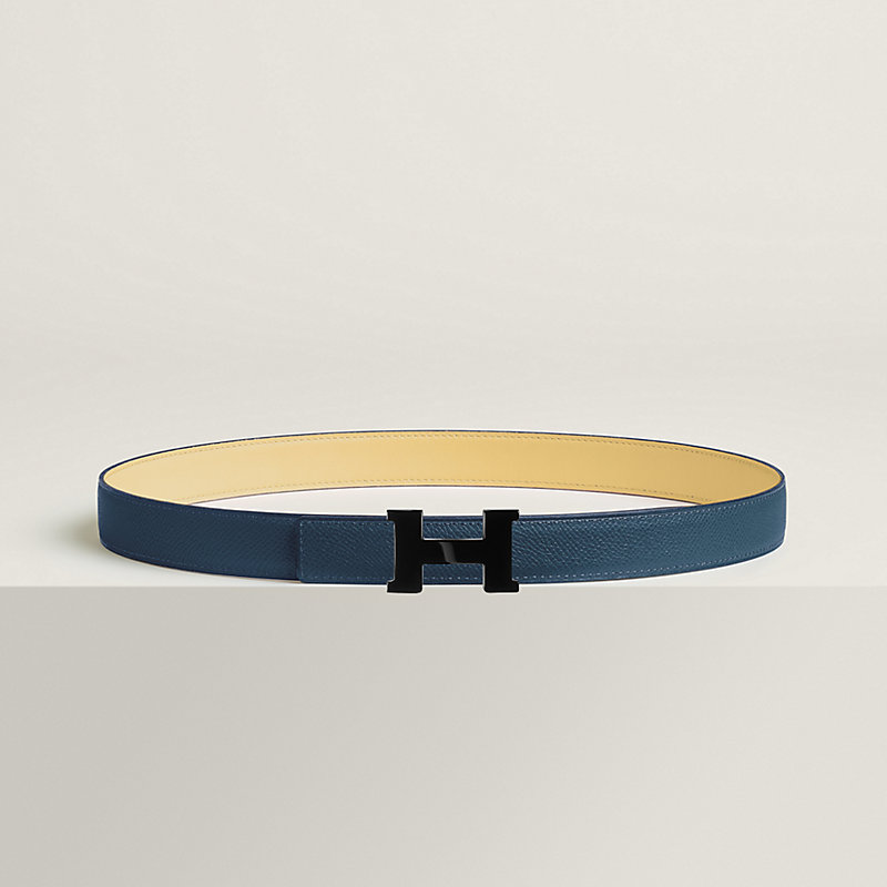 Mini Constance So Black belt buckle & Reversible leather strap 24 mm
