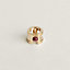 View: front, Mini H Perle Twilly ring