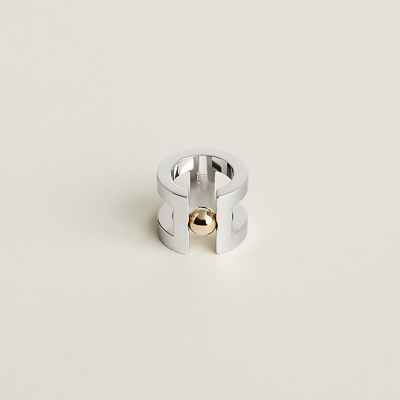 Mini H Perle Twilly ring