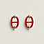 View: front, Mini Maillon earrings
