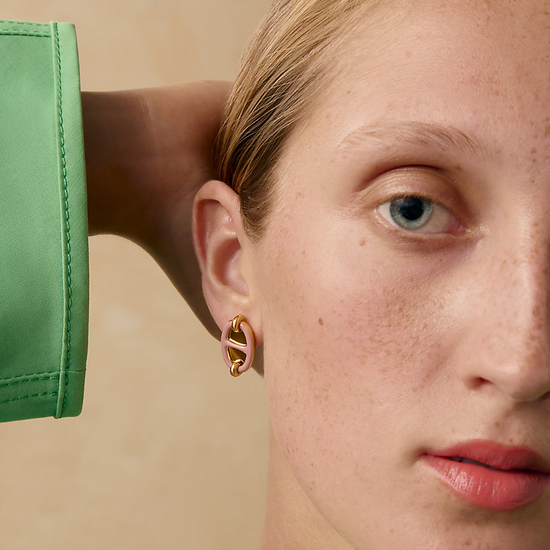 Mini Maillon earrings