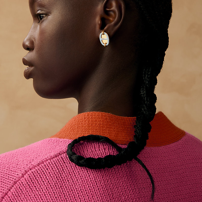Mini Maillon earrings