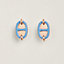 View: front, Mini Maillon earrings
