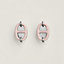 View: front, Mini Maillon earrings