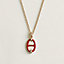 View: front, Mini Maillon pendant, small model